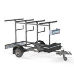Steigeraanhanger Euroscaffold 250cm x 1350kg Open, Ophalen, Nieuw