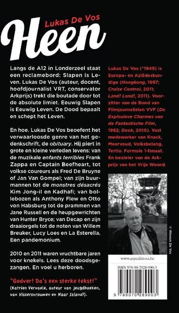 Heen 9789070289003 Lukas de Vos, Verzenden, Gelezen, Lukas de Vos