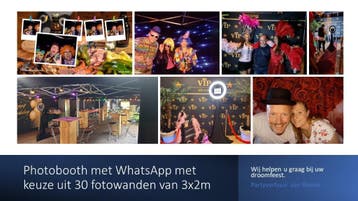 Easy up partytent, Led statafels en Photobooth huren Korting, Ophalen, Nieuw, Overige