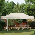 vidaXL Partytent Crème 291 x 580 x 315 cm Oxford Stof, Verzenden, Nieuw, Partytent