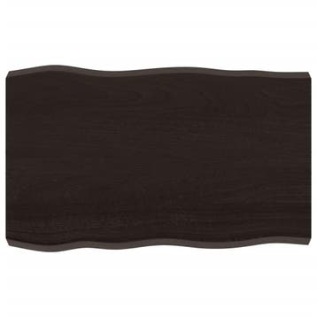 Boomstam tafelblad eiken 80x50cm, nu met 58% korting, Minder dan 50 cm, Gebruikt, 50 tot 100 cm, Eikenhout