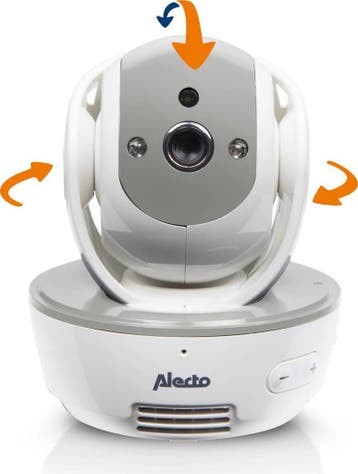 Alecto DVM-201 Uitbreidingscamera voor DVM-143/DVM-200 - Gri, Verzenden, Zo goed als nieuw