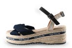 Tom Tailor Sandalen in maat 39 Blauw, Zo goed als nieuw, Verzenden, Blauw, Sandalen of Muiltjes