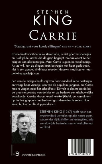 Carrie 9789021022789 Stephen King, Verzenden, Gelezen, Stephen King