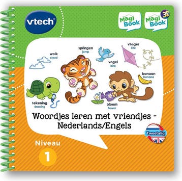 VTech MagiBook Activiteitenboek - Woordjes Leren met, Kinderen en Baby's, Ophalen of Verzenden, Zo goed als nieuw