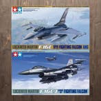 Tamiya 1:48 - Modelauto (2) - LOCKHEED MARTIN F-16 -, Nieuw