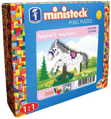 Feuchtmann - 36587 - Ministeck Pony Farm 3 - Ponyspringer, Verzenden, Nieuw, Knutselen