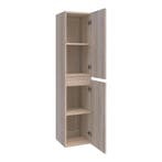 Brauer Joy - Hoge Kast - 160 cm - 2 Deuren - Greeploos -, Ophalen of Verzenden, Nieuw