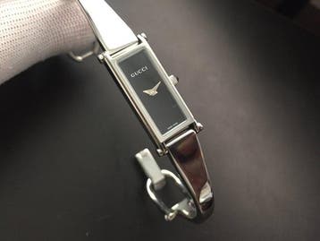 Gucci - De Luxe Black Dial Acero - Zonder minimumprijs -, Nieuw