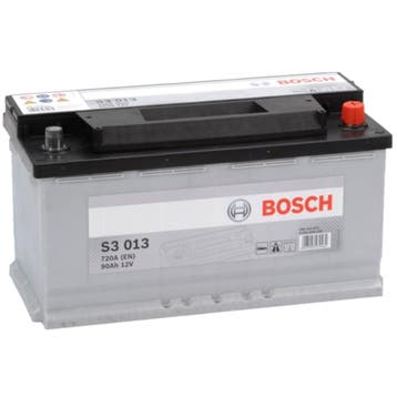 Bosch Auto accu 12 volt 90 ah Type S3013, Ophalen of Verzenden, Nieuw