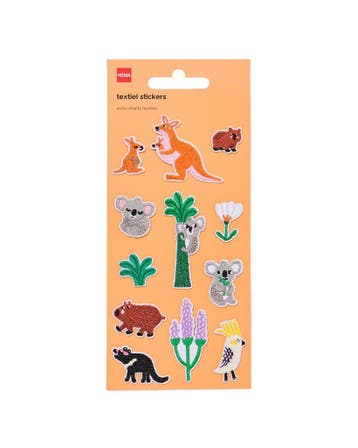 HEMA Textiel stickers Australië, Verzenden, Nieuw