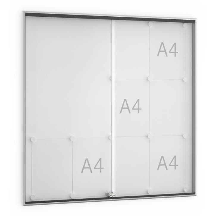 Informatiekast Binnen Schuifdeur 12x A4 Basic, Zakelijke goederen, Kantoor en Winkelinrichting | Kantoormeubilair en Inrichting