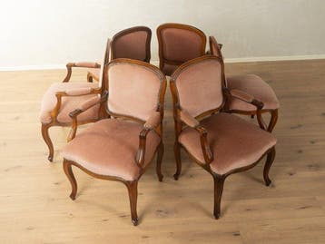 Stoel (6) - Eik - Klassieke Rococo-stoelen