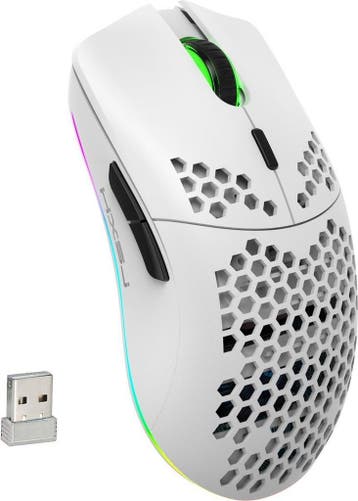 2dekans | HXSJ T66 2.4G Draadloze Gaming Muis - Compact -, Ophalen of Verzenden, Zo goed als nieuw, HxSJ