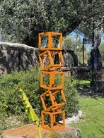 Ana Lucia B.M - Sculpture Corten - XL, Antiek en Kunst