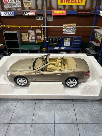 Norev 1:18 - Modelauto - Mercedes-Benz SL 500 2003, Nieuw