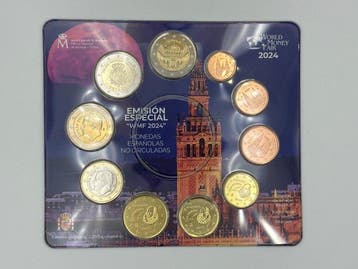 Spanje. Year Set (BU) 2024 World Money Fair Berlijn