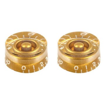 Allparts PK0130032 Gouden Speedknoppen - Set van 2, Ophalen of Verzenden, Nieuw