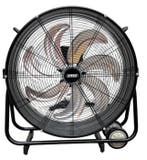 66cm Geluidsarm Industrie Vloerventilator Kantelbaar, Verzenden, Nieuw, Vloerventilator