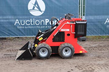 Veiling: Schranklader Captok CK323W Benzine 11kW Nieuw, Ophalen, Wiellader of Shovel