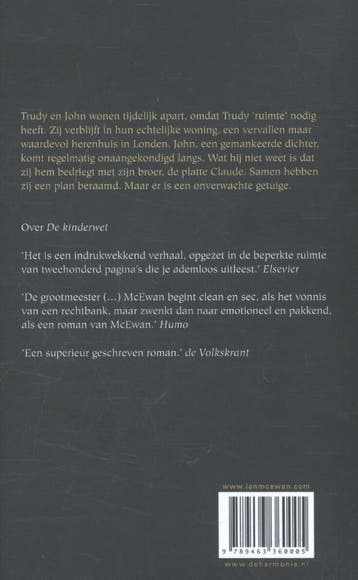 Notendop 9789463360005 Ian McEwan, Boeken, Verzenden, Gelezen, Ian McEwan