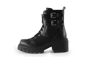 Guess Veterboots in maat 39 Zwart, Kleding | Dames, Guess, Verzenden, Zwart, Overige typen