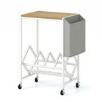 LIVSK Platenspelerstandaard met Tijdschriftenhouder - Rolbaa, Verzenden, Nieuw