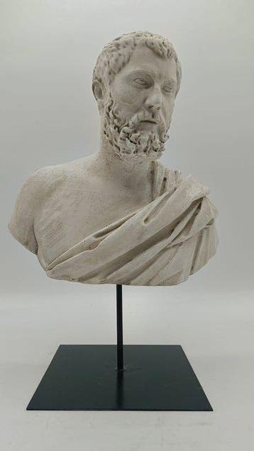 sculptuur, Busto di Publio Elvio Pertinace - 42 cm -