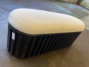 101 Copenhagen Tribu Bench - Linen (med Hul) - Bankjes -, Overige materialen, 100 tot 125 cm, Scandinavisch, Ophalen of Verzenden