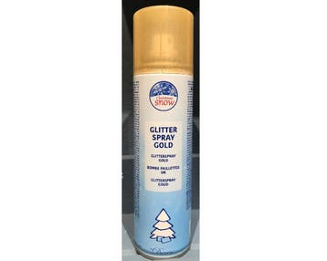 Glitterspray goud 150 ml voor decoratie, Ophalen of Verzenden, Nieuw