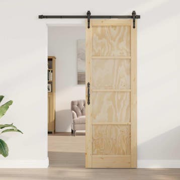 vidaXL Binnendeur 73,5 x 211 cm Multiplex Naturel, Verzenden, Nieuw