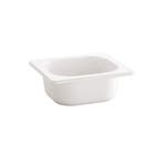 GGM Gastro | (6 stuks) Melamine GN-bak GN 1/6 - wit - 1,0 |, Verzenden