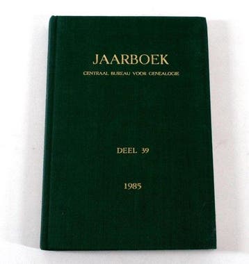 39 Jaarboek centraal bureau voor genealogie, Verzenden, Gelezen