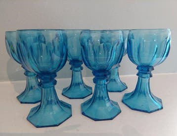 Val Saint Lambert, Baccarat - Drinkservies (6) - Kristal -