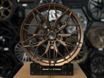 AREON BR1 19 Inch Bronze Velgen | Flow Formed | 5x112 | 8.5J, Auto-onderdelen, Ophalen of Verzenden, Nieuw, 19 inch, Velg(en)