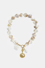 Ketting met schelpen, zee charms en goude schelp charm, Verzenden, Nieuw