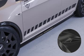 Zijskirts voor VW Golf 7 (type AU) SS487-G, Verzenden, Nieuw