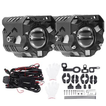 80W 12V LED extra lamp voor motorfiets SSV IP67 3200K/600..., Verzenden, Nieuw