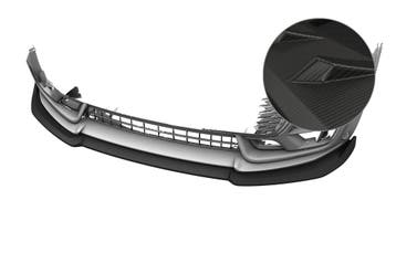 Voorspoiler | Cupspoilerlip voor Mini Clubman (F54) JCW CSL9, Verzenden, Nieuw
