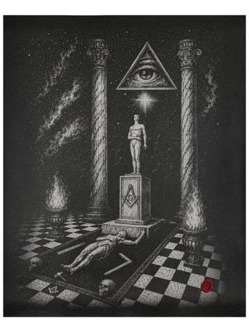 A.D.G.A.D.U Esoterie en Initiatie-symboliek “Il Tempio
