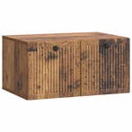 vidaXL Wandbeugel TV-kast Oud hout 59,5 x 41 x 30 cm Bewerkt, Minder dan 50 cm, Verzenden, Nieuw, Minder dan 100 cm