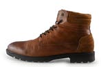 Nelson Veterboots in maat 45 Cognac, Kleding | Heren, Schoenen, Overige kleuren, Verzenden, Boots, Zo goed als nieuw