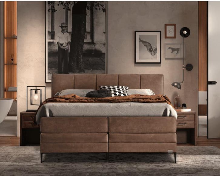 NORMA® Timeless Rush Boxspring - 140 x 200, Huis en Inrichting, Slaapkamer | Boxsprings