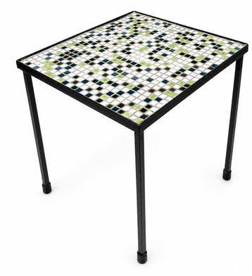 Plantentafel - Keramiek, Metaal - Mid century plantentafel