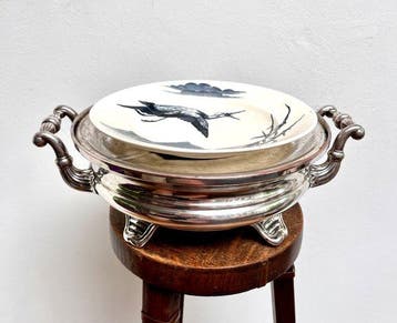 Henri Kindberg - Tafelservies - Verzilverd - Zilveren