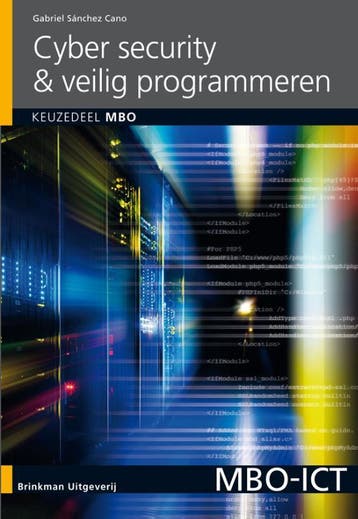 Cyber security & veilig programmeren / mbo / MBO ICT, Verzenden, Zo goed als nieuw, Gabriel Sánchez Cano