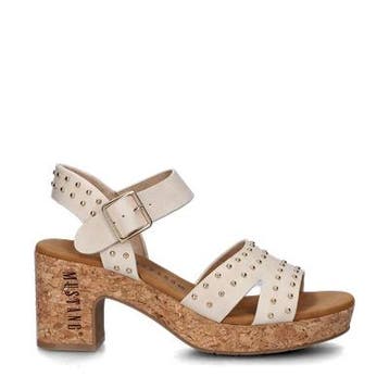 Mustang sandalen voor dames in het Wit, Verzenden, Wit, Nieuw, Sandalen of Muiltjes