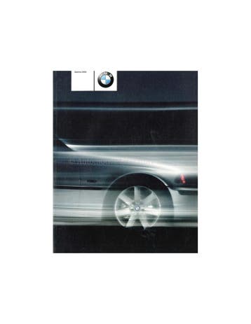 2000 BMW PROGRAMMA BROCHURE FRANS, Nieuw, BMW, Author