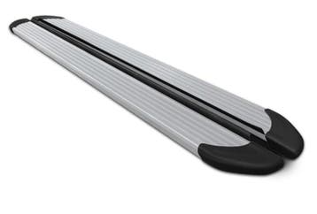 Treeplanken voor Toyota Hilux 04-15 aluminium grijs, Ophalen of Verzenden, Nieuw