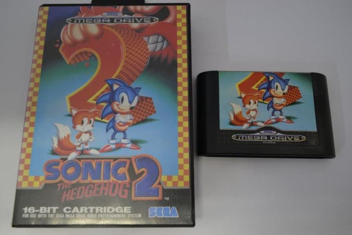 Sonic The Hedgehog 2 (MC CB), Spelcomputers en Games, Games | Sega, Zo goed als nieuw, Verzenden